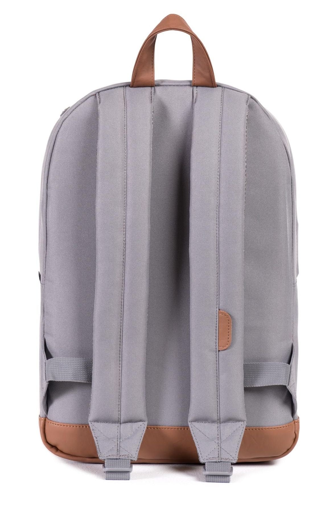 Grey/Tan Synthetic Leather