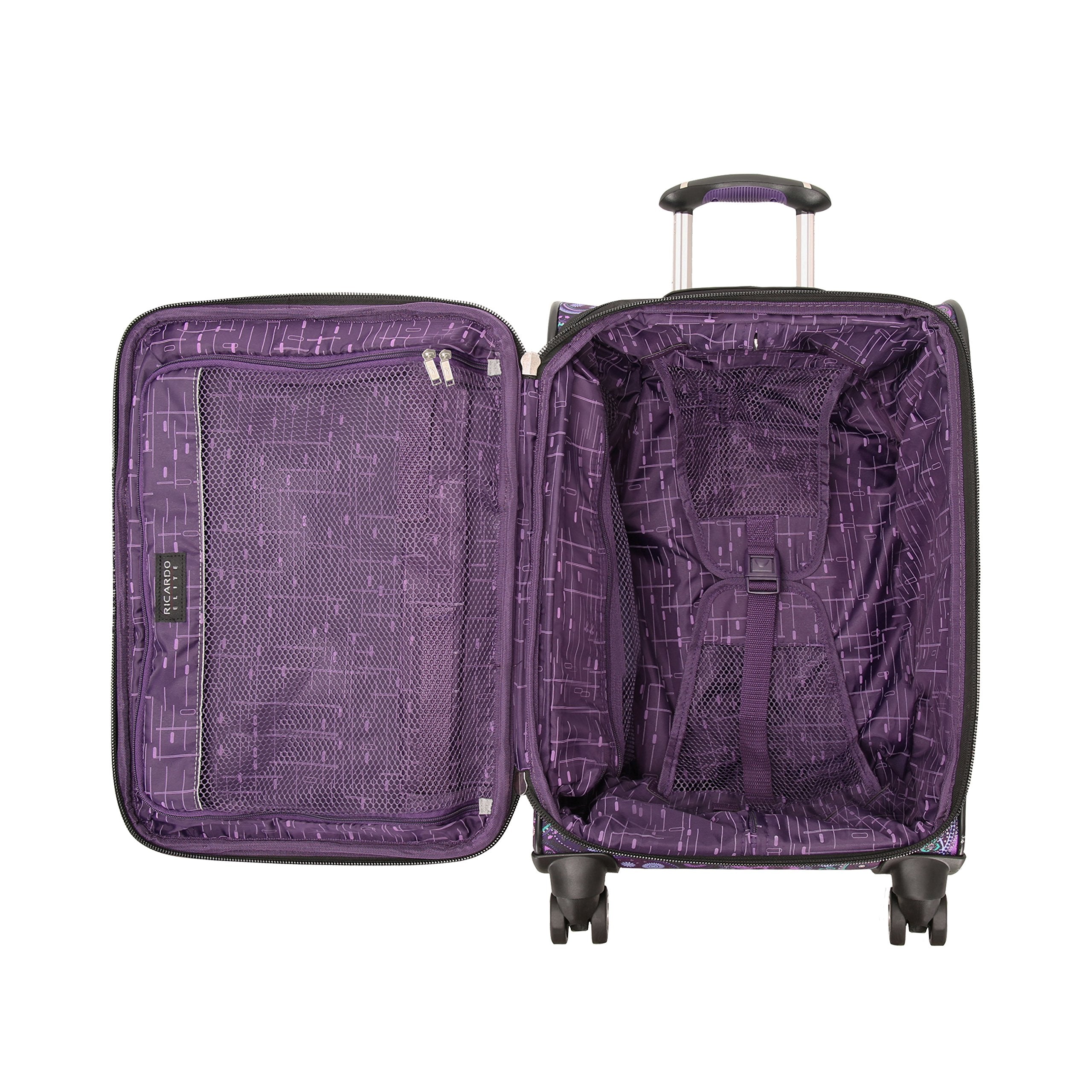 Softside Luggage Checked Baggage Ricardo Beverly Hills Luggage