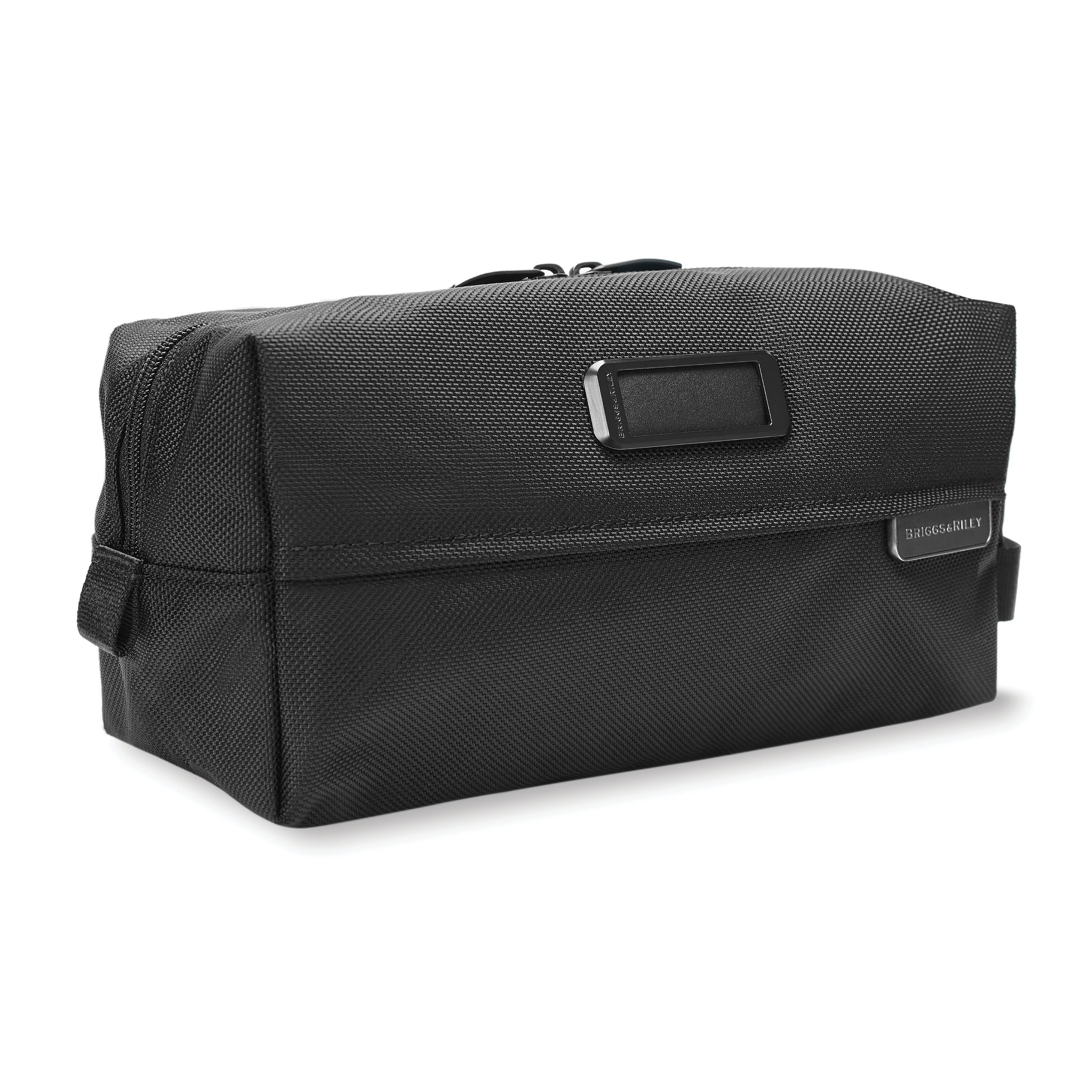 Briggs & Riley Baseline Executive Toiletry Kit - Black Ballistic Nylon, Hanging Organizer, 4.5" X 11.5" X 5.5"