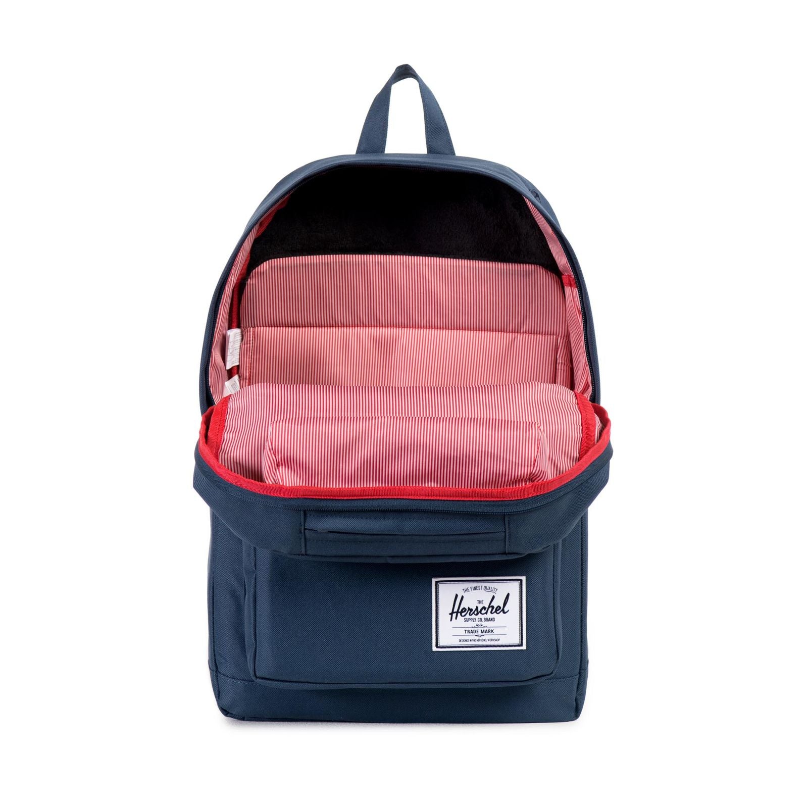 Navy Zip/Red Rubber
