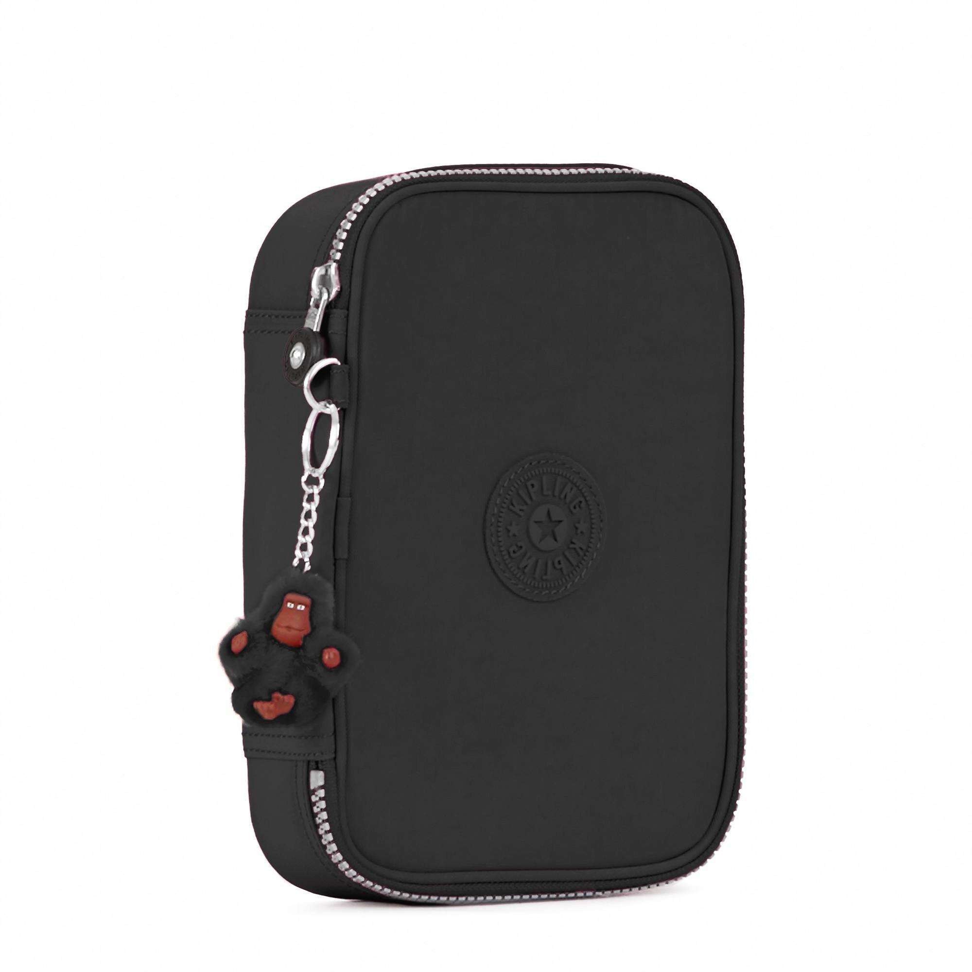 Kipling 100 Pens Case Black Tonal