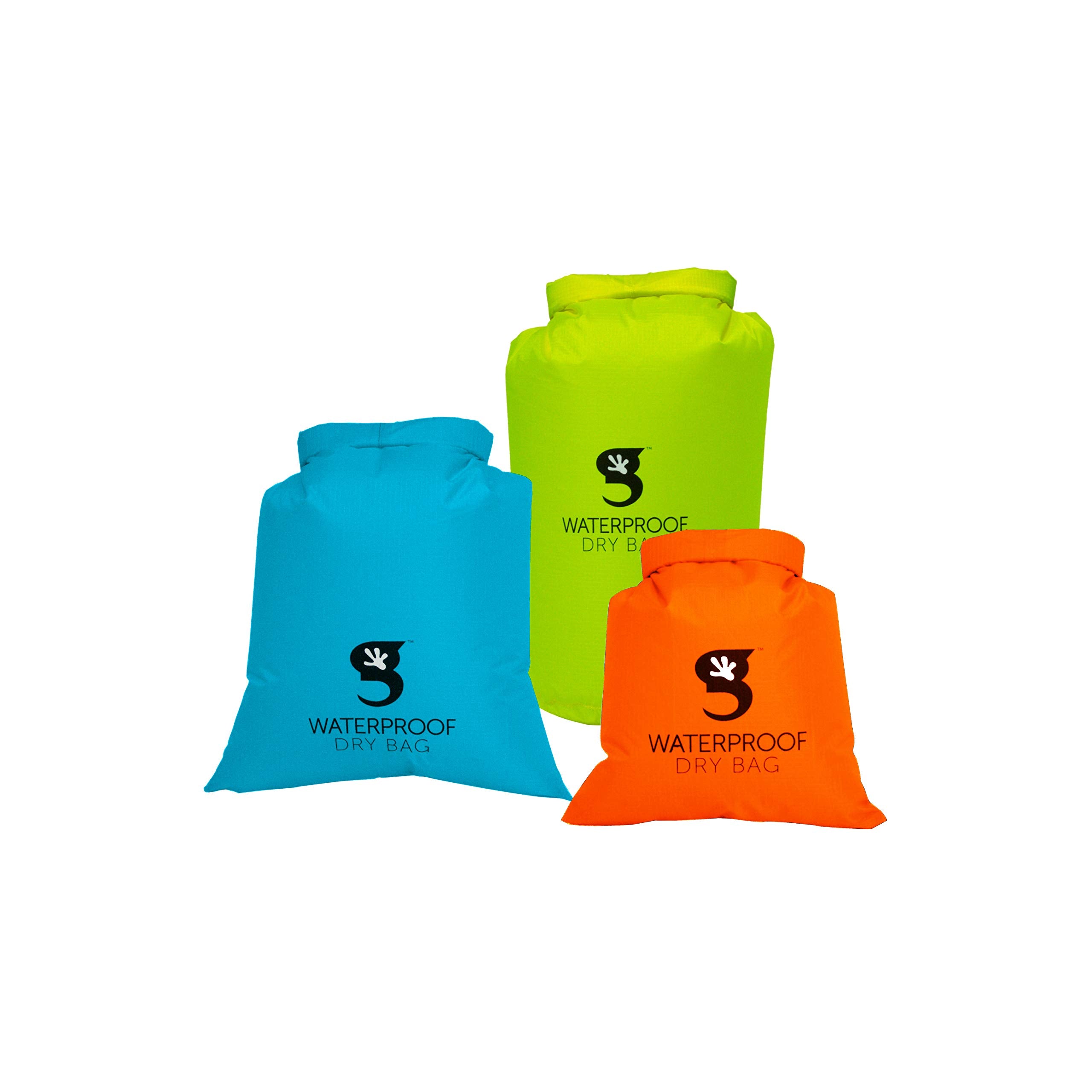 Green (L), Blue (M), Orange (S)