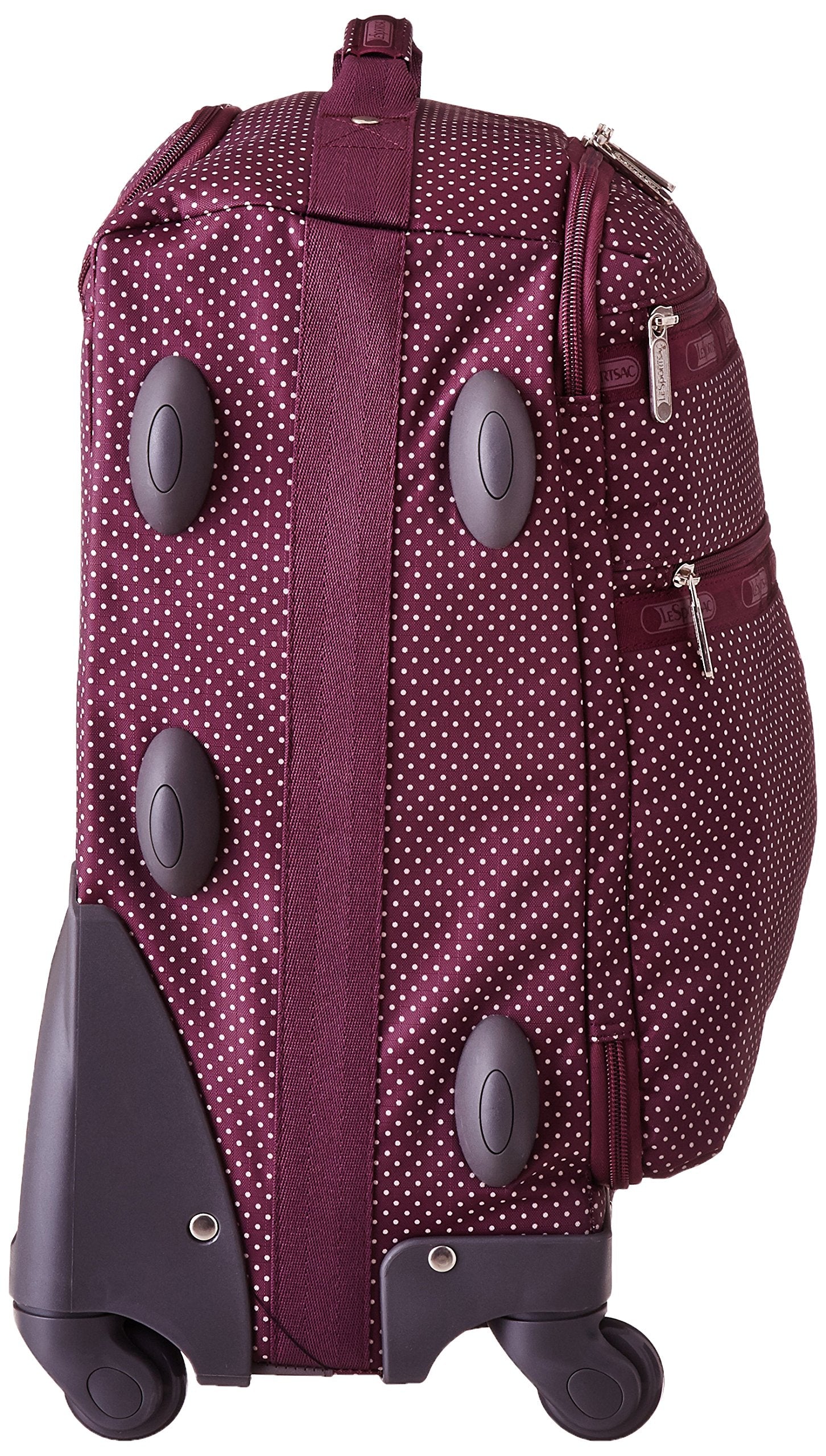 Burgundy Pin Dot Tr