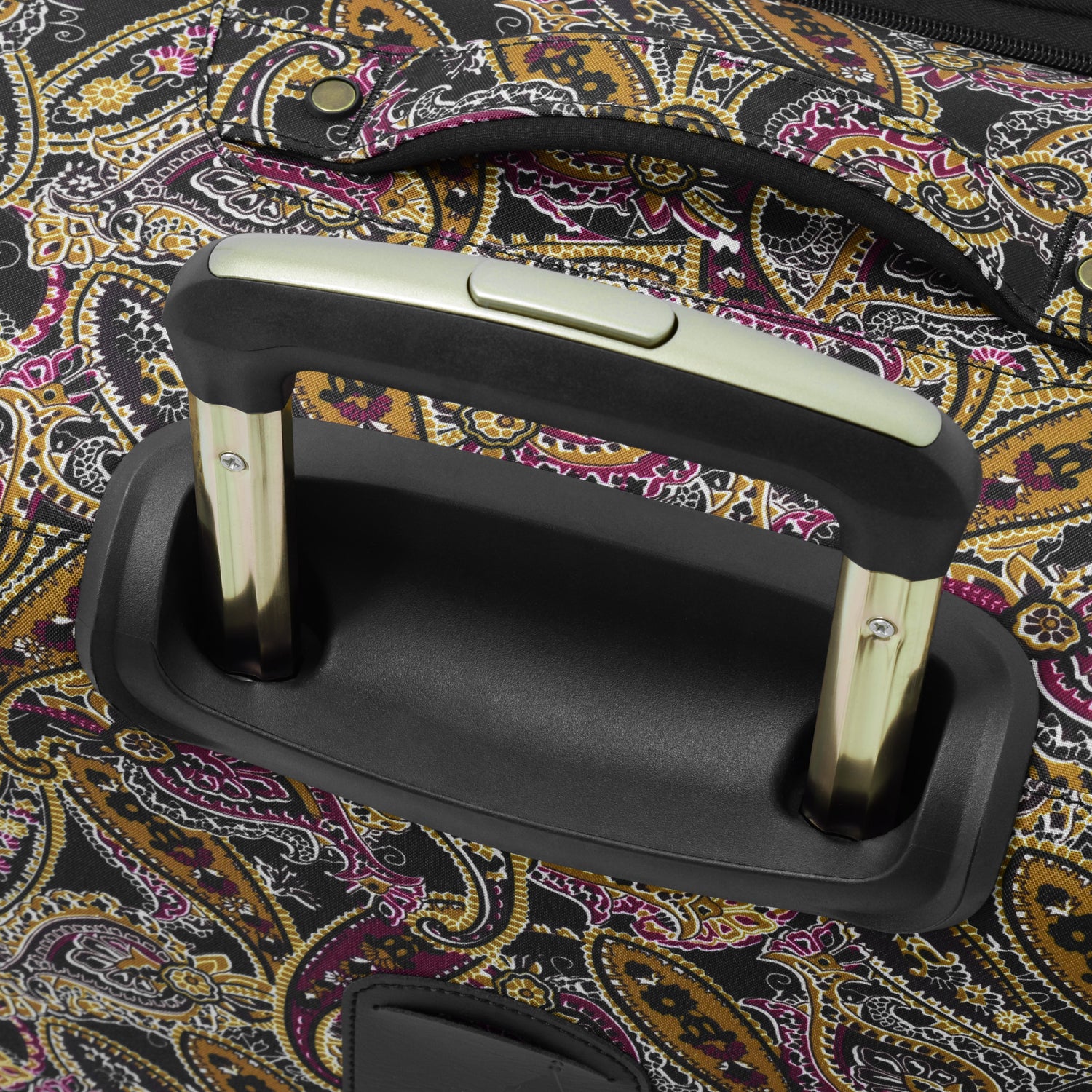 Black Gold Plum Paisley