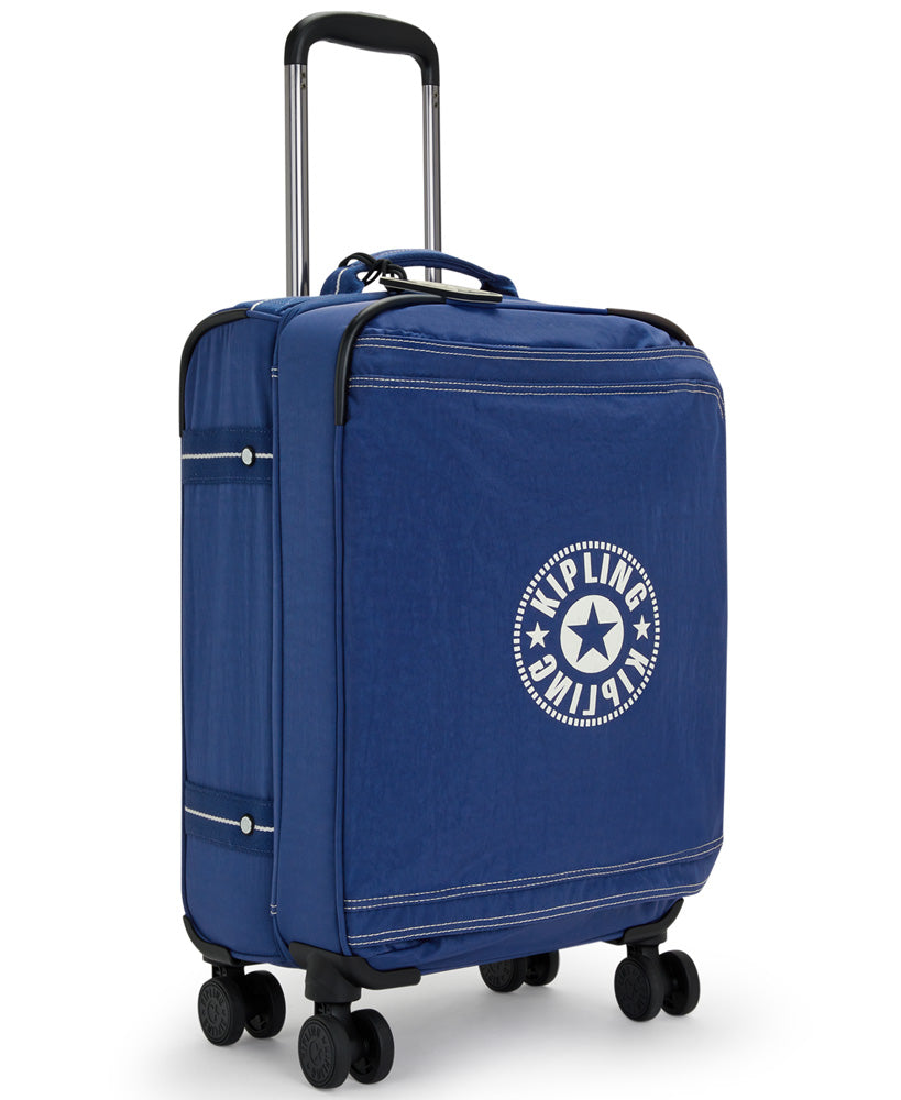 Kipling Spontaneous Small Rolling Luggage in Blue