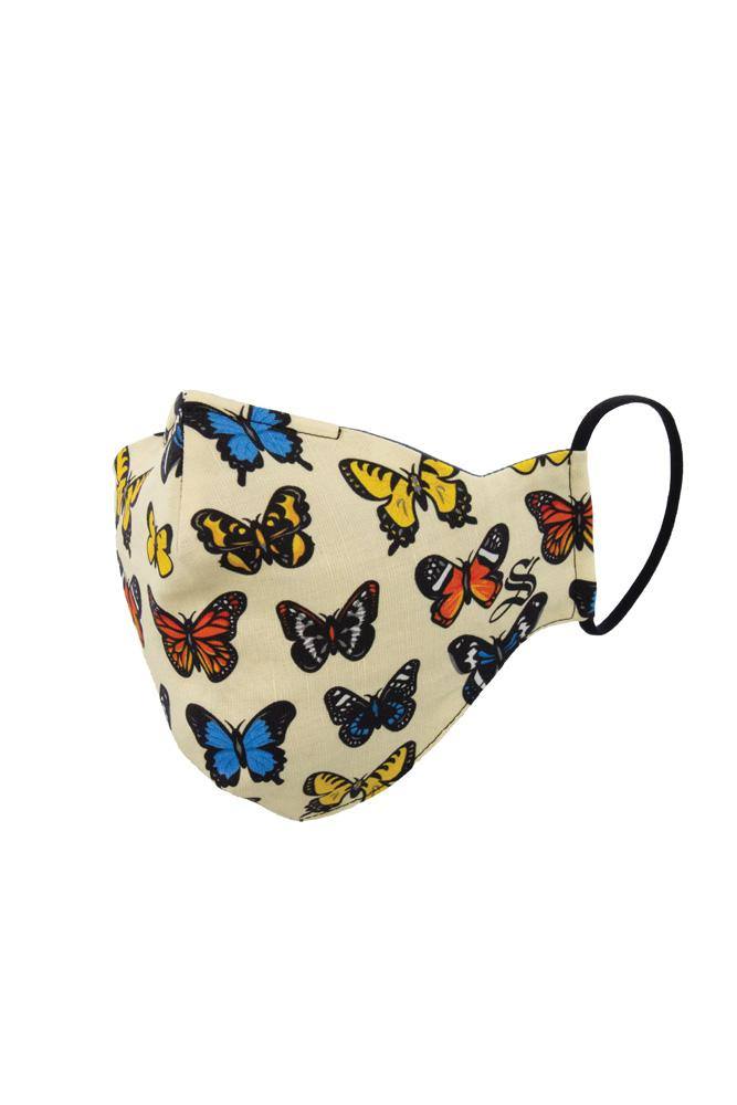 Majestic Butterflies - Ivory