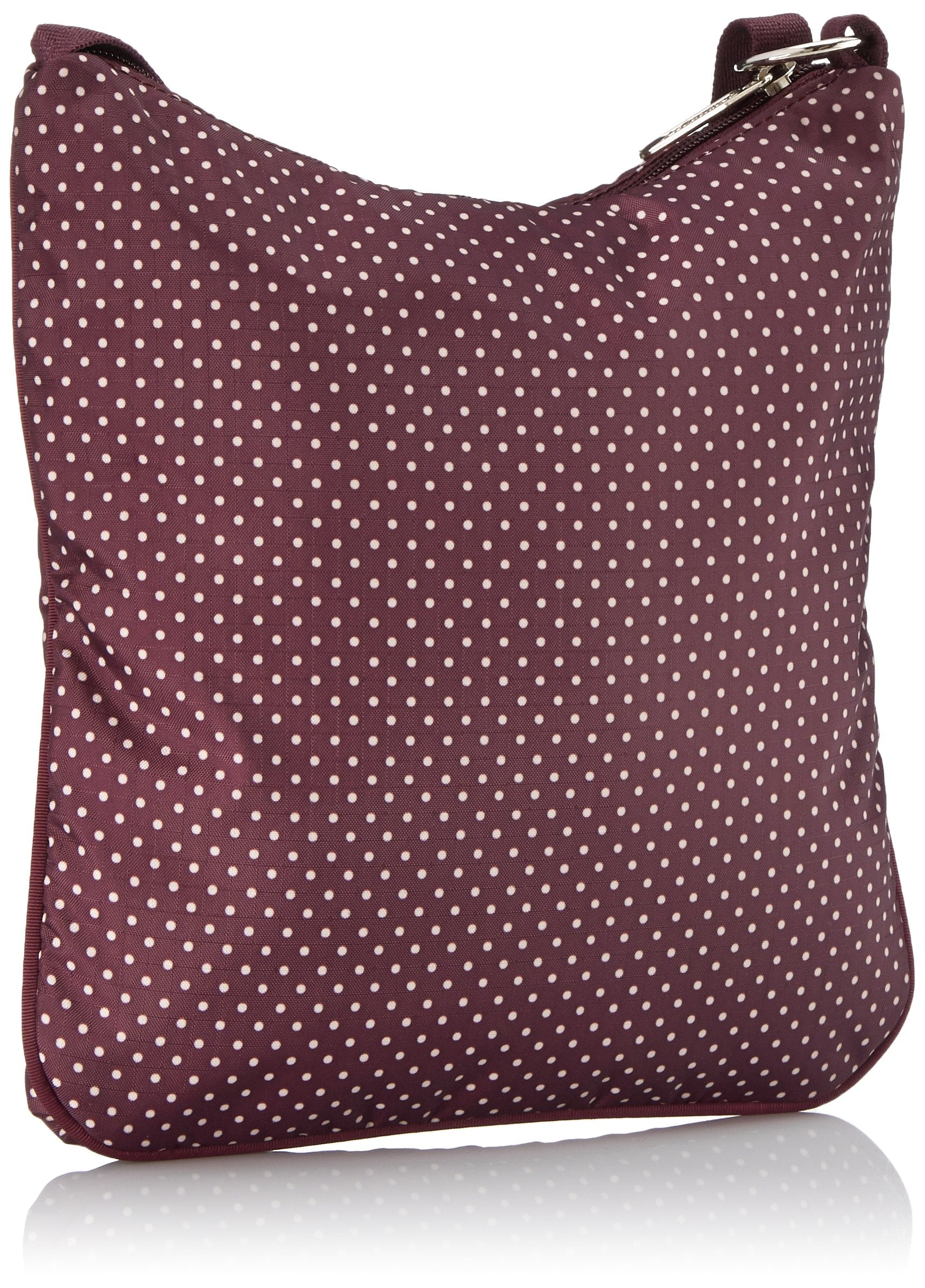 Burgundy Pink Dot