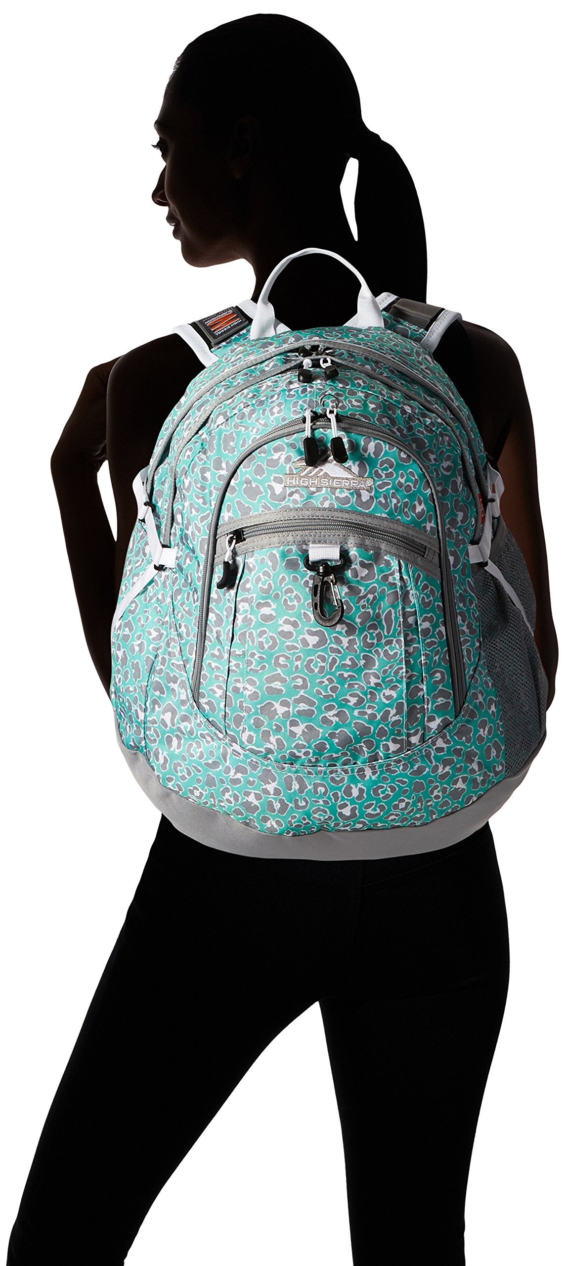 Mint Leopard/Ash/White