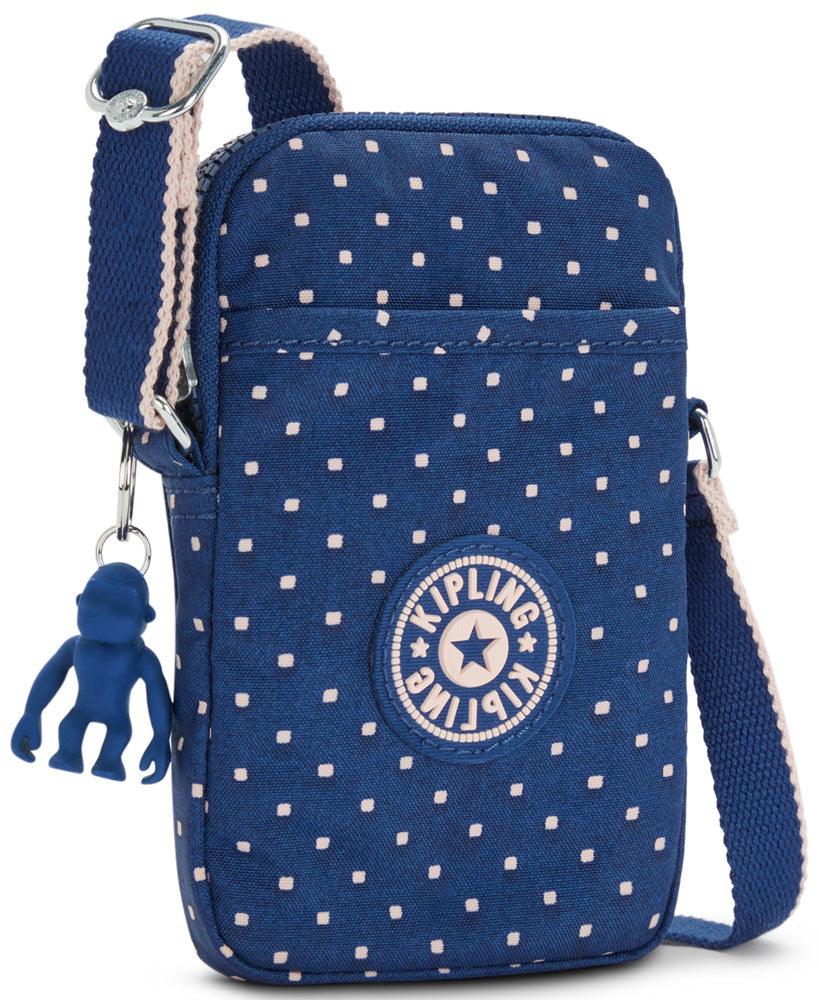 Kipling Tally Crossbody Phone Bag Blue Bleu