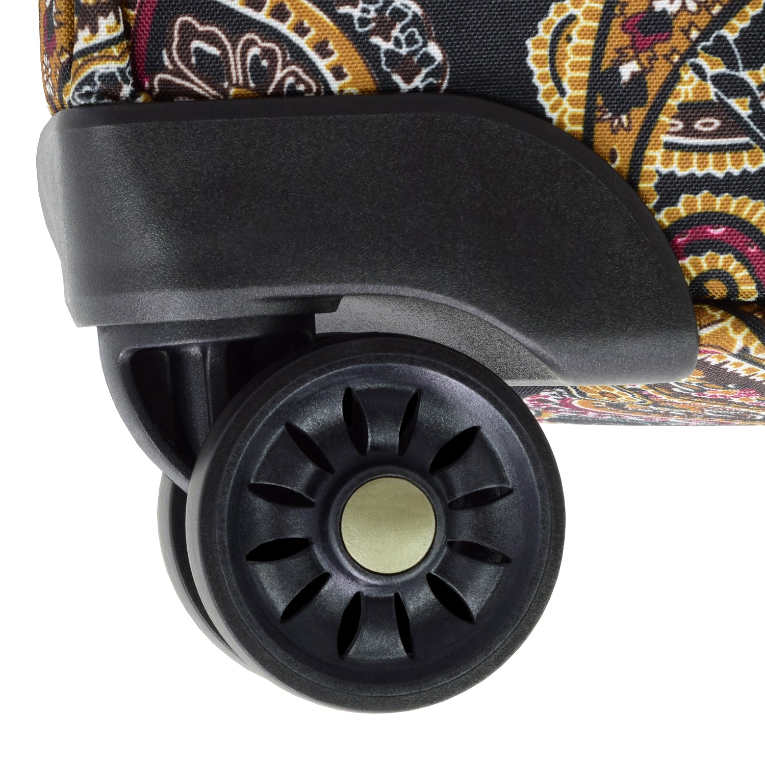 Black Gold Plum Paisley