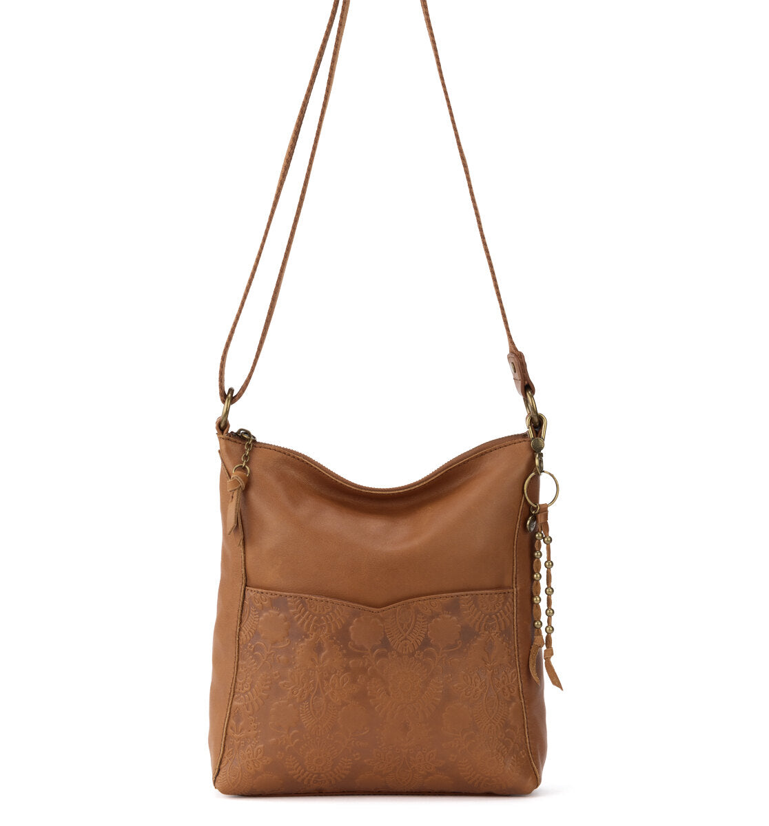 Tobacco Floral Embossed
