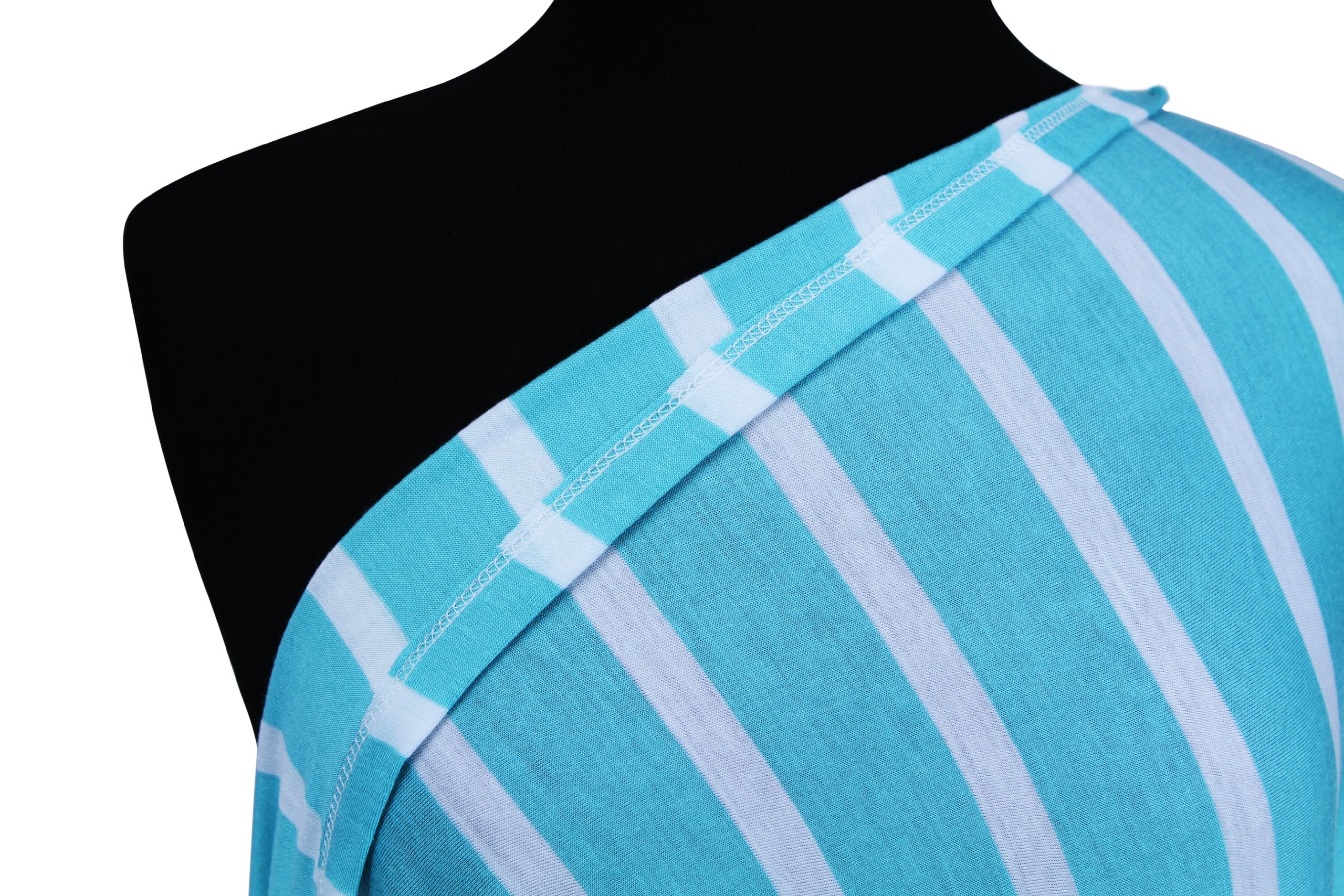 Turquoise Seaside Stripe