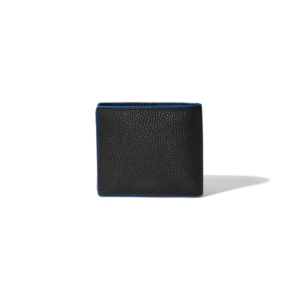 Solid Black with Cobalt Blue Edging