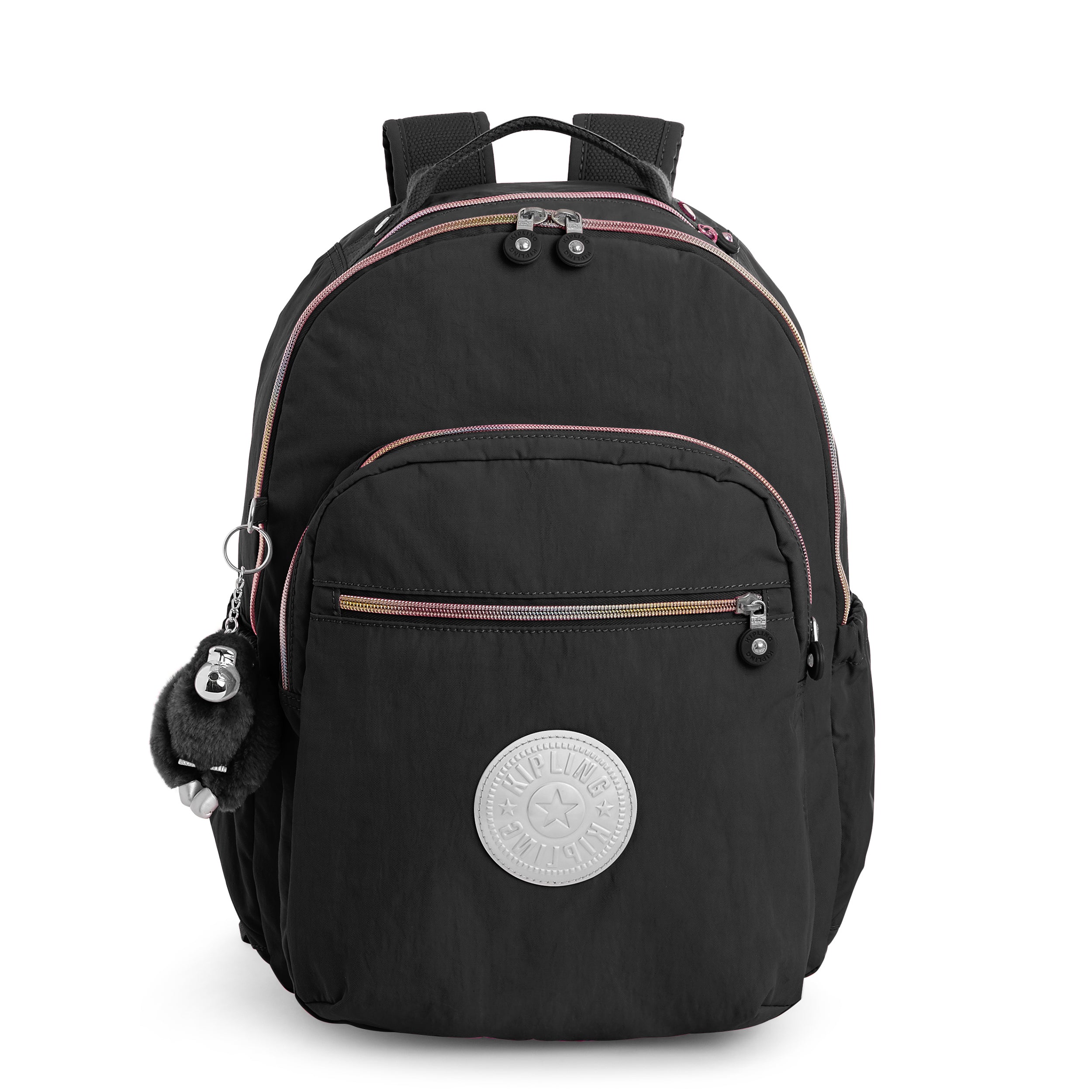 Black W/Silver Patch