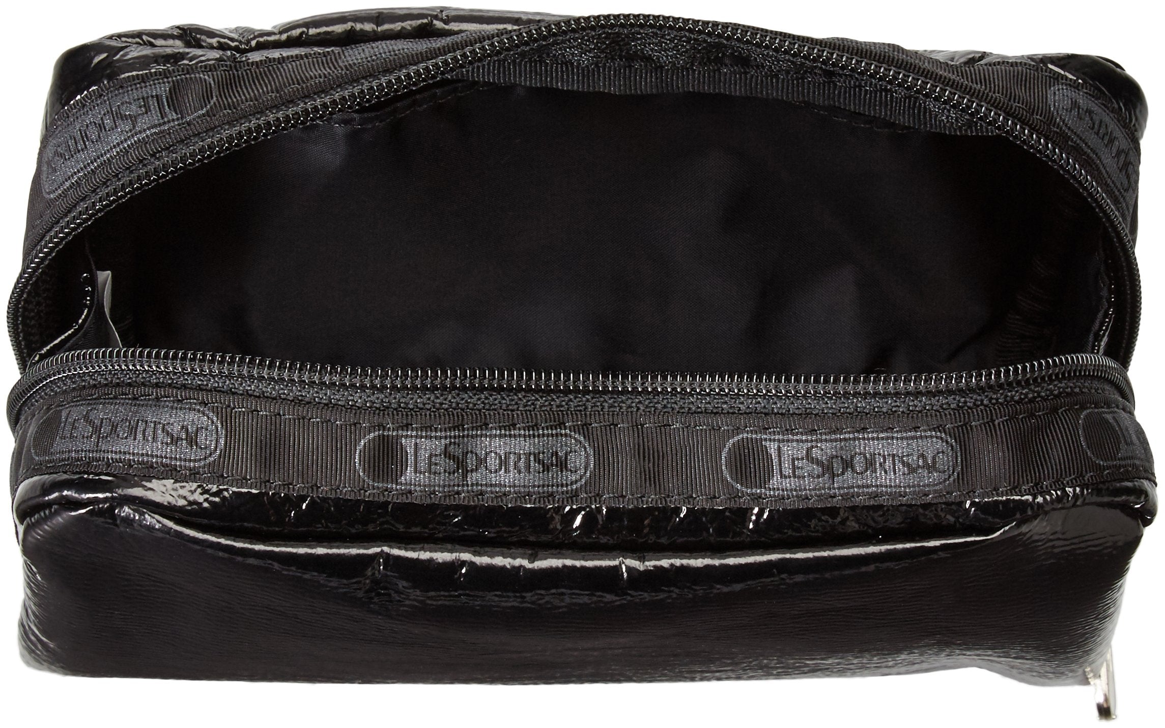 Black Crinkle Patent