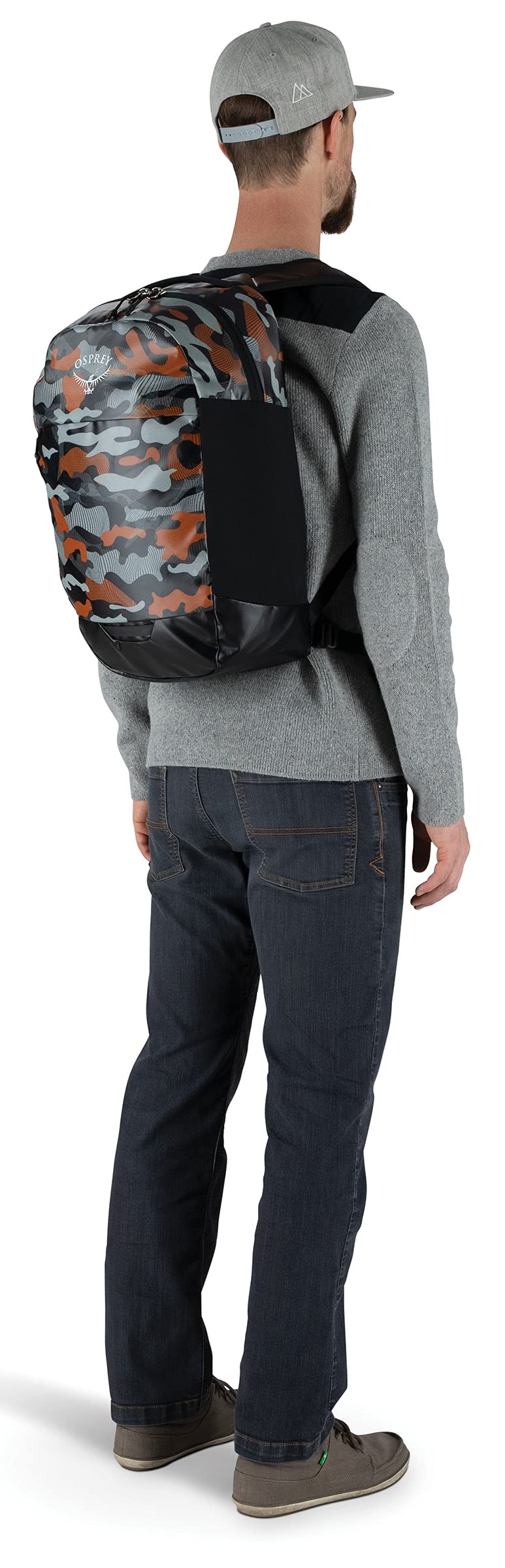 Black/Orange Camo