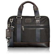 TUMI Alpha Bravo Men's Earle Compact Brief Hickory