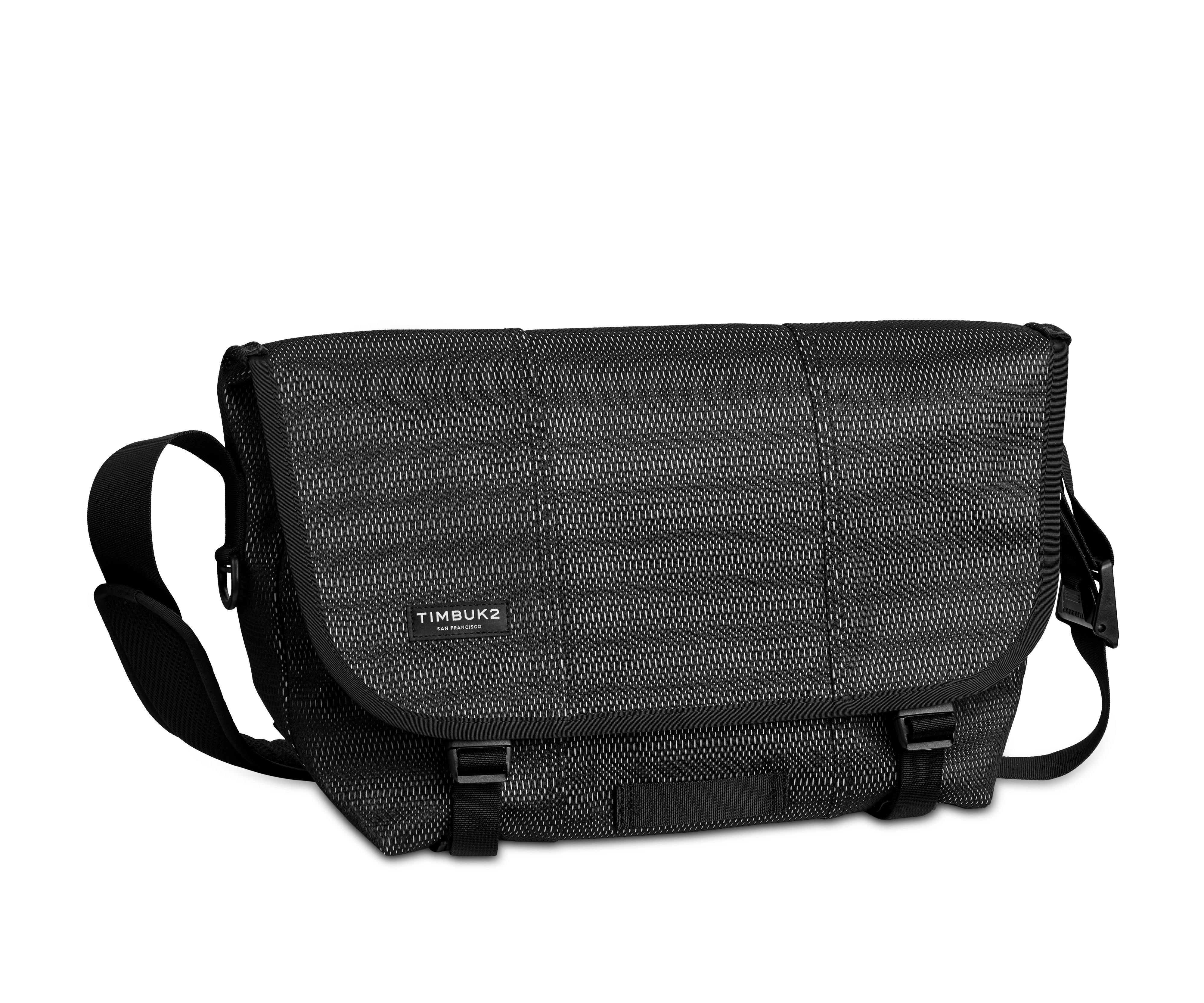Jet Black Woven Reflective
