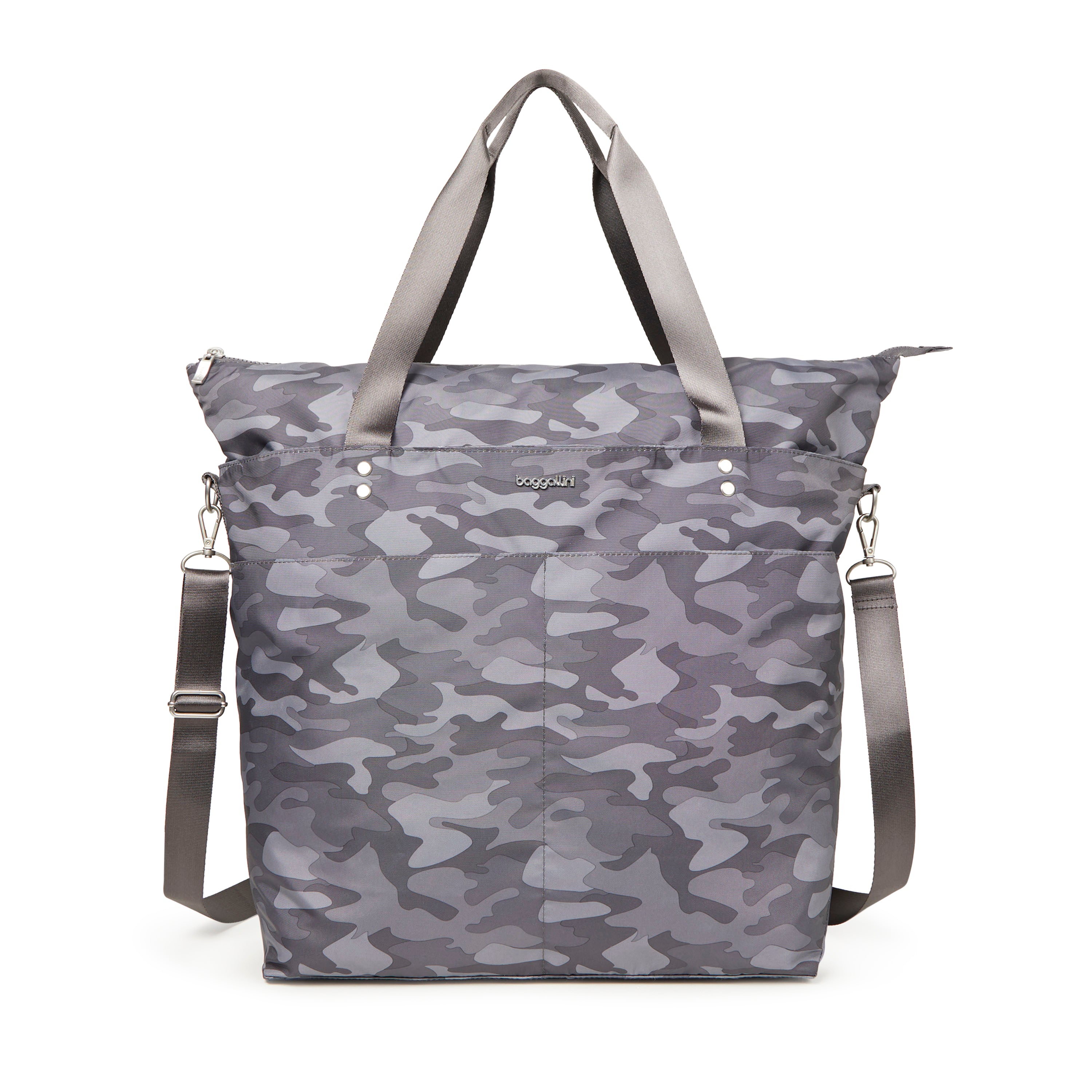 Dark Grey Camo Print