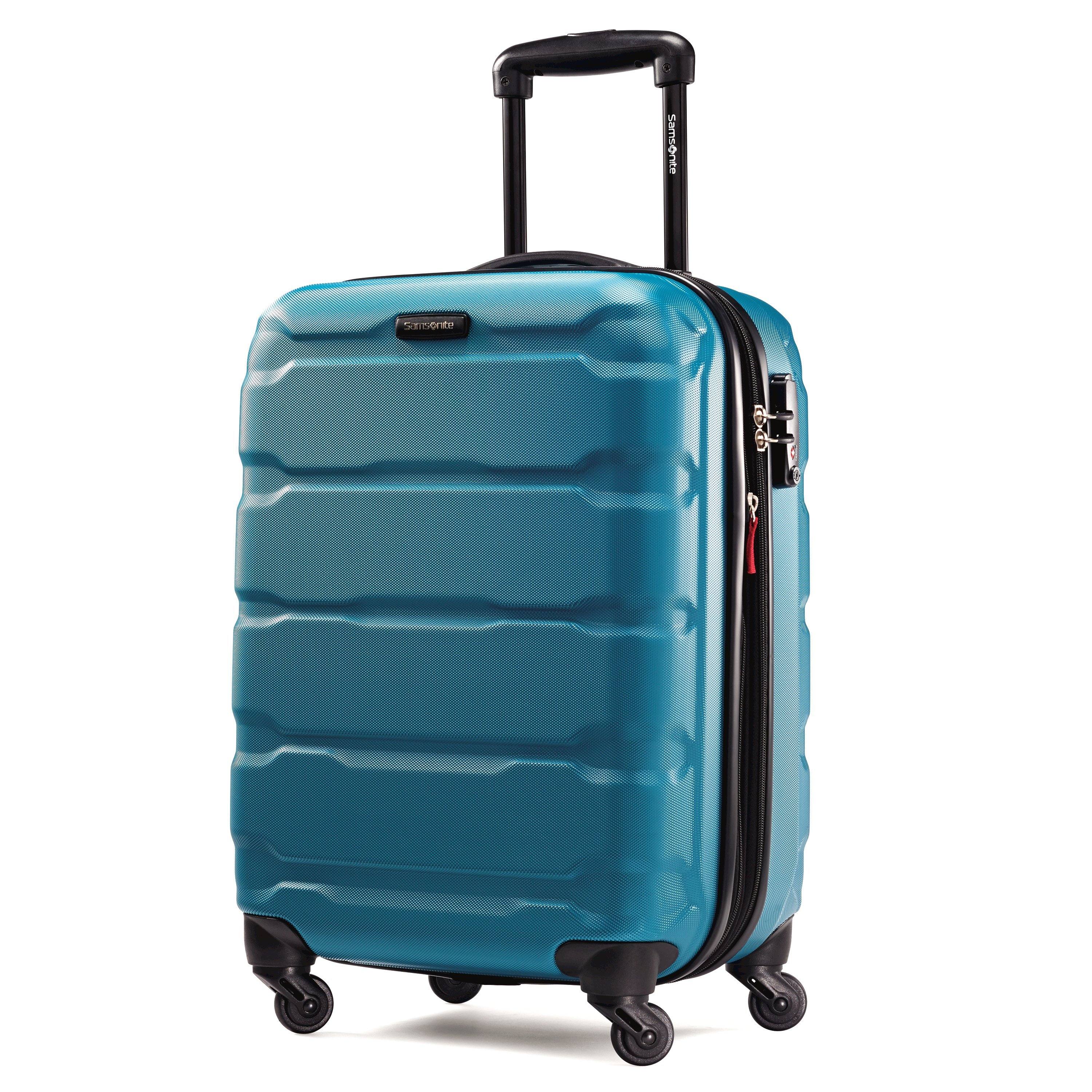 Nonstop New York 3 Piece Set (20 24 28) 4-Wheel Luggage Set + 2 Packing Cubes, Teal