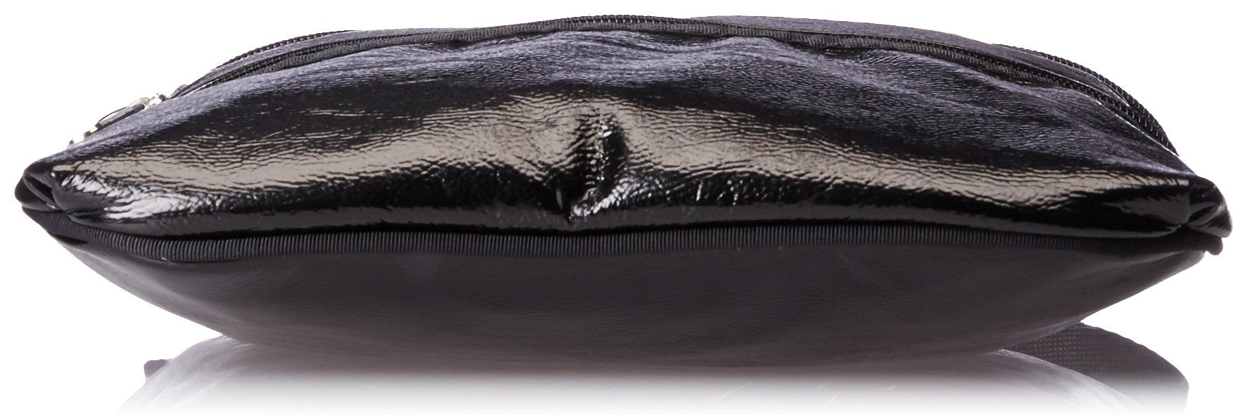 Black Crinkle Patent