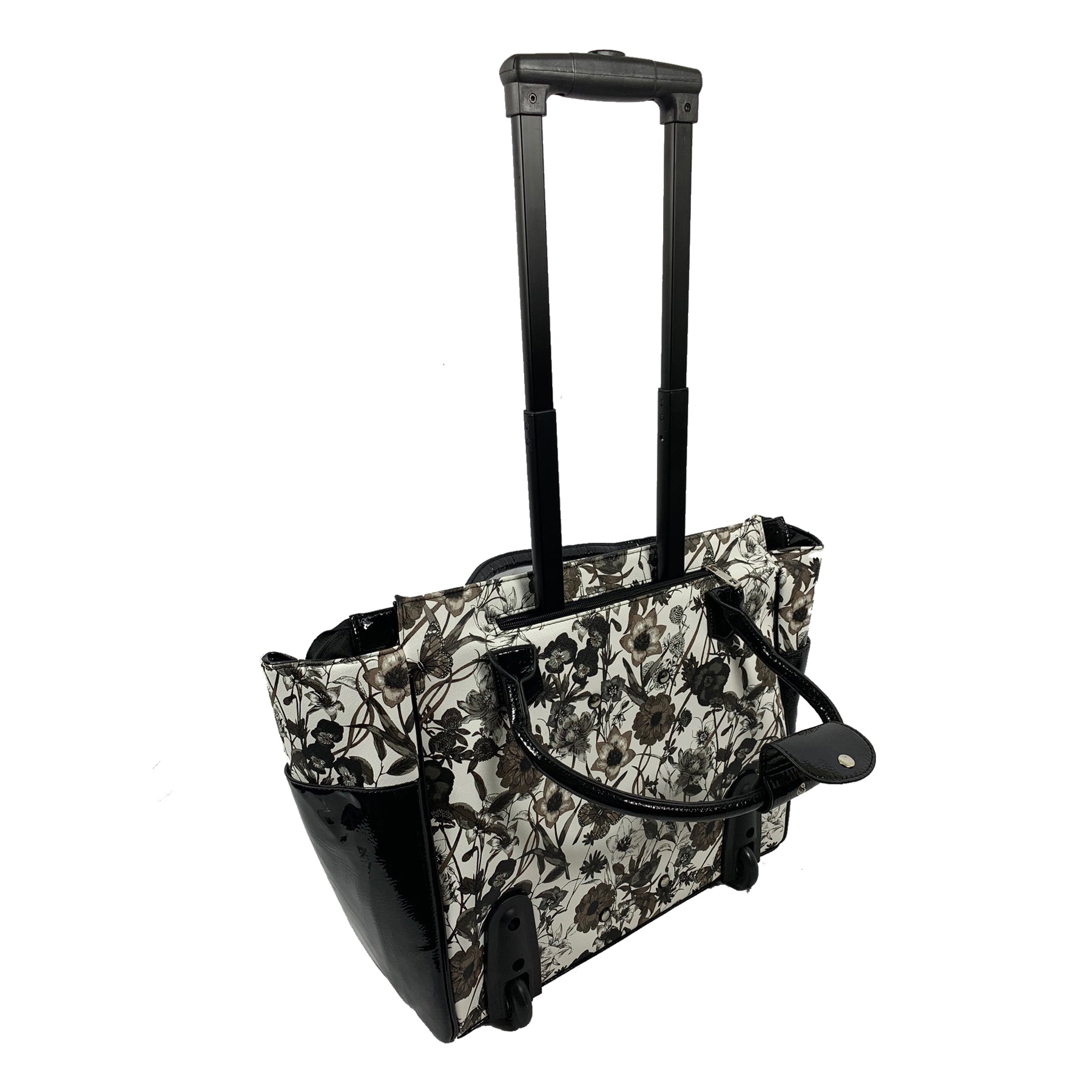 Cabrelli Two-Tone Floral Rollerbrief - Thumbnail 3