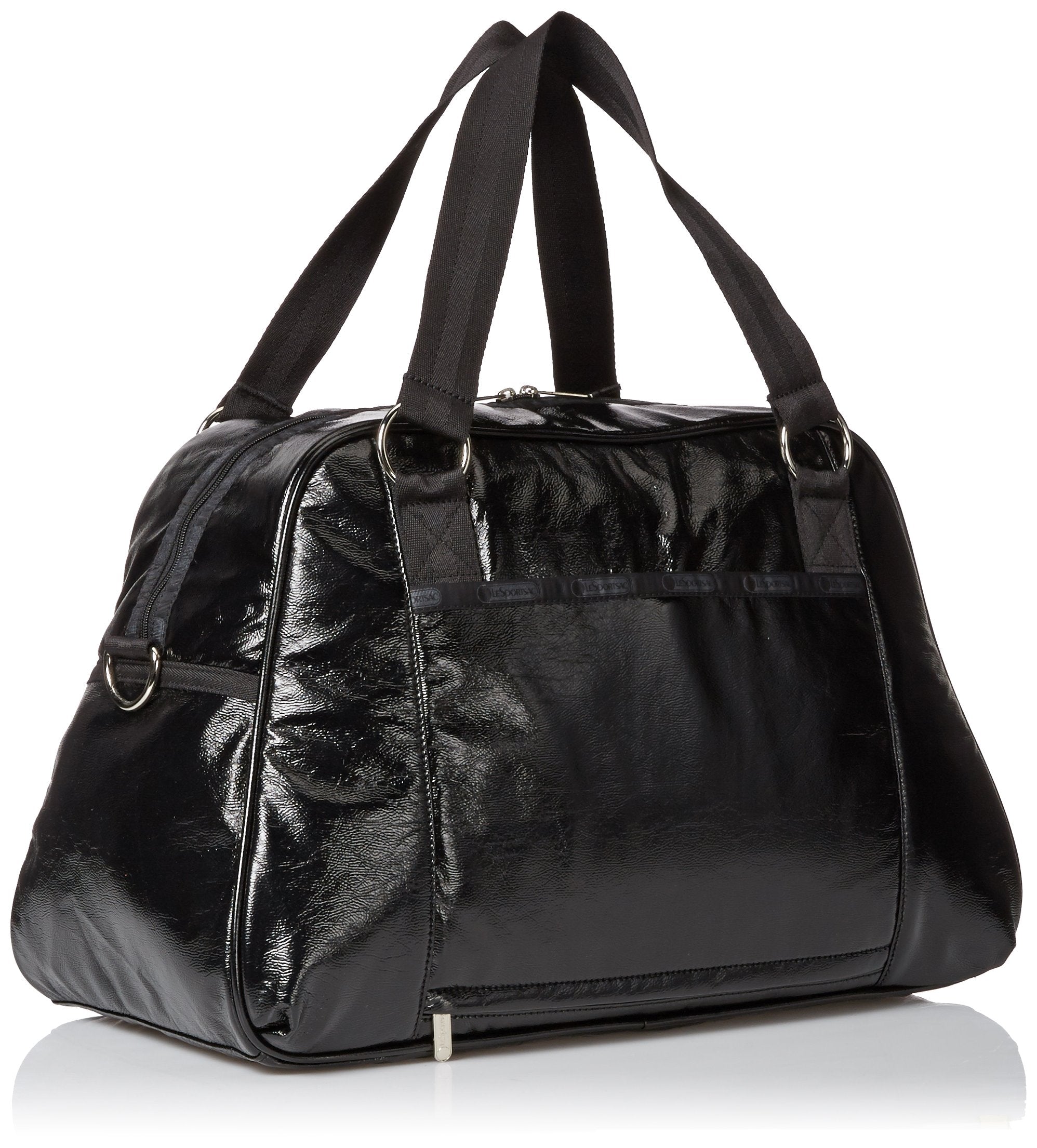 Black Crinkle Patent