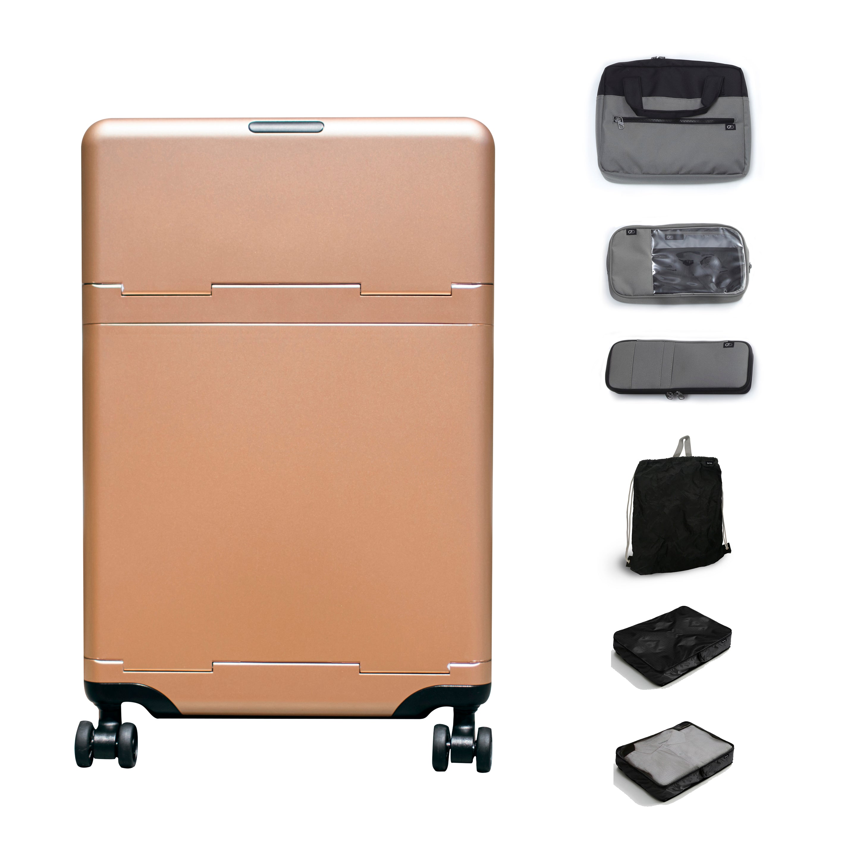 Gold (External), Gray (Accessories)